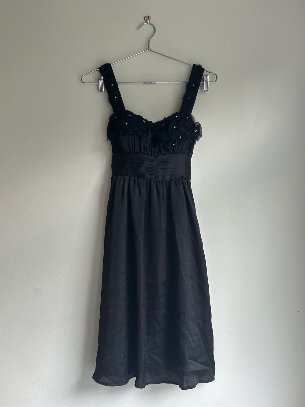 Black Floral Dress